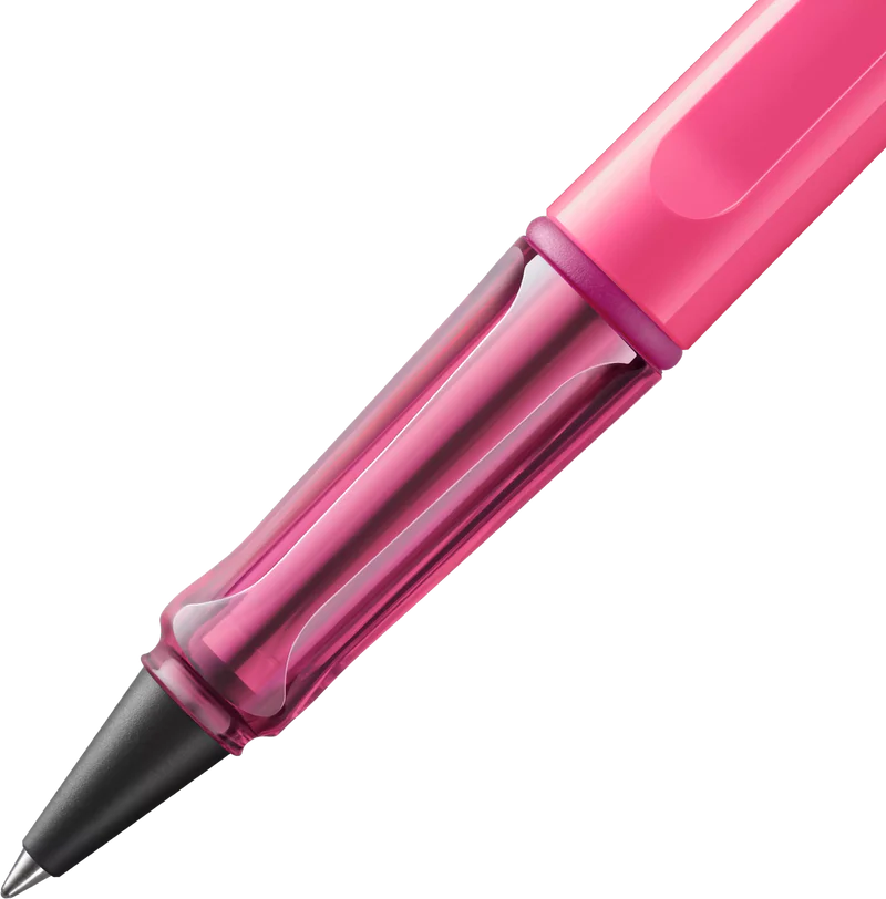 SAFARI ROLLERBALL PEN - NEON PINK