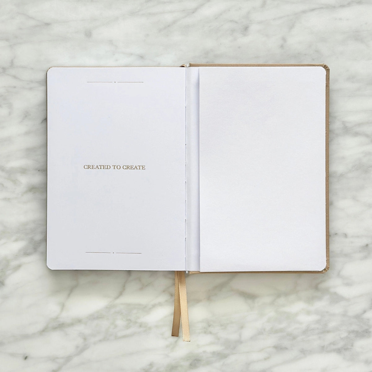 LINEN HARDCOVER DOTTED JOURNAL - LATTE