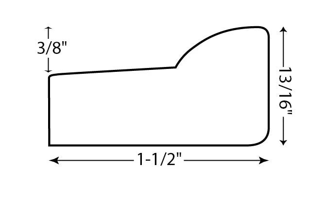 LIGHT DUTY STRETCHER BAR 16"