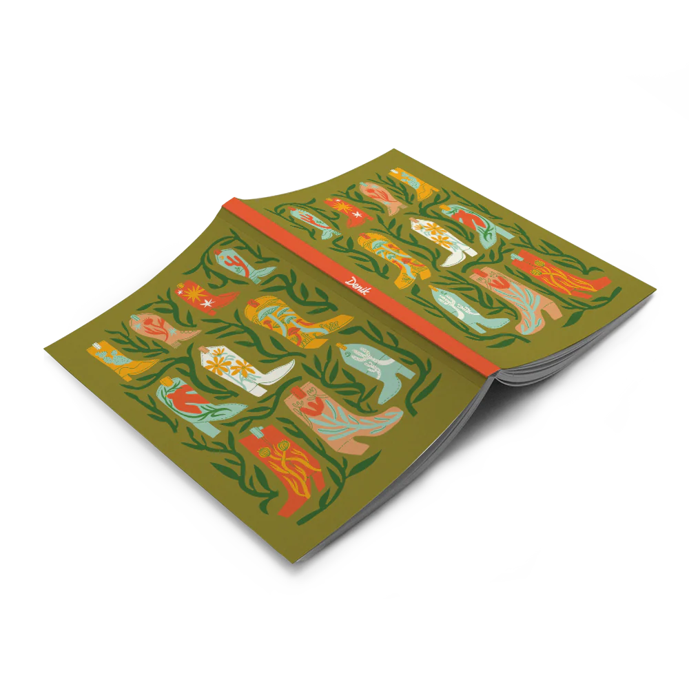 BOTANICAL BOOTS - CLASSIC LAYFLAT JOURNAL