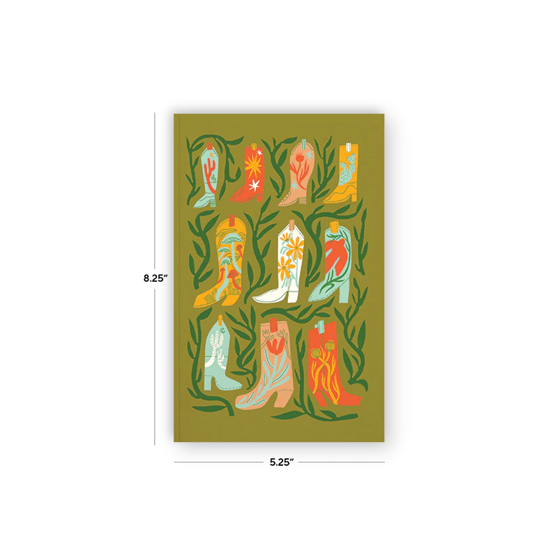 BOTANICAL BOOTS - CLASSIC LAYFLAT JOURNAL