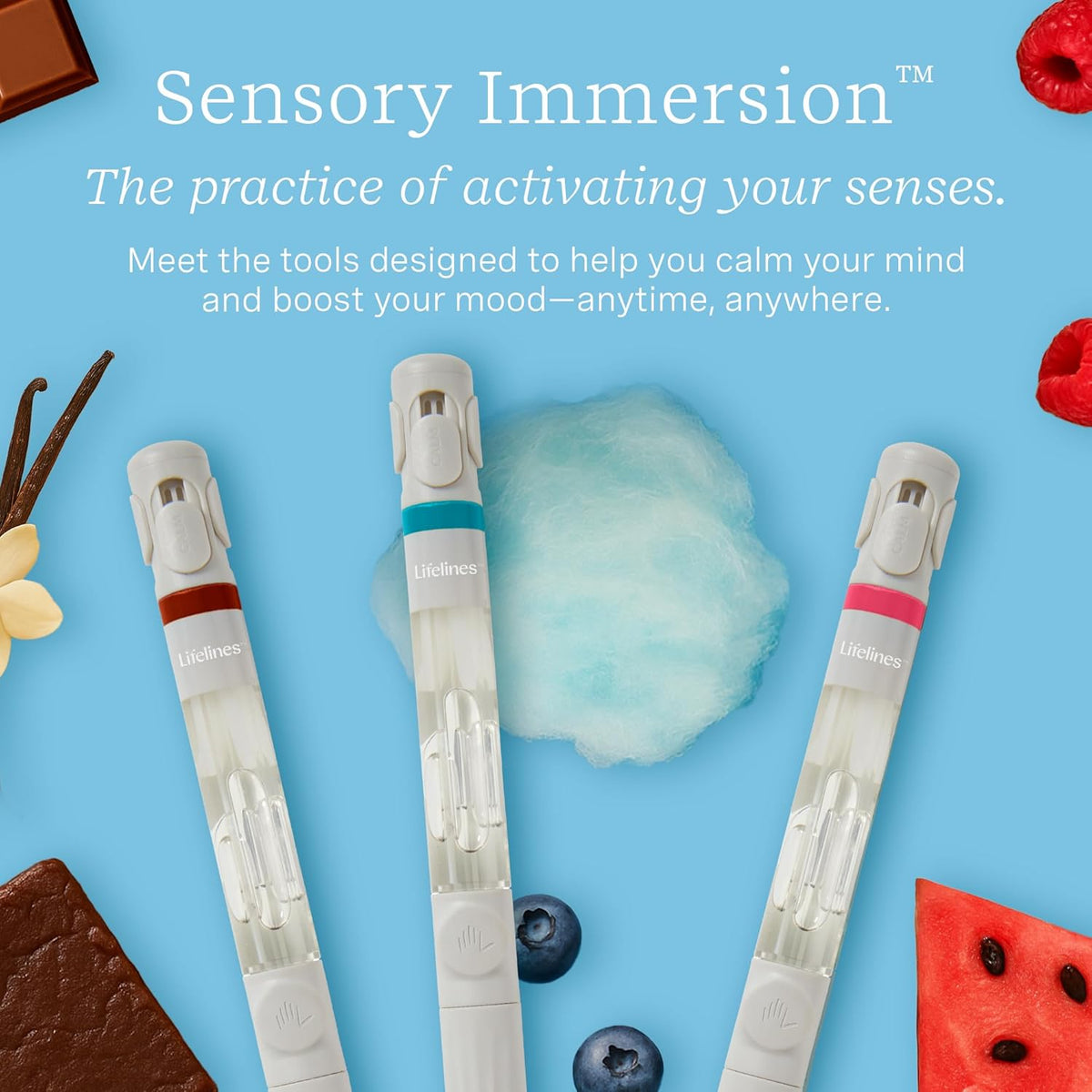 LIFELINES , PEN DIFFUSER - YUMMY COLLECTION  , COTTON CANDY