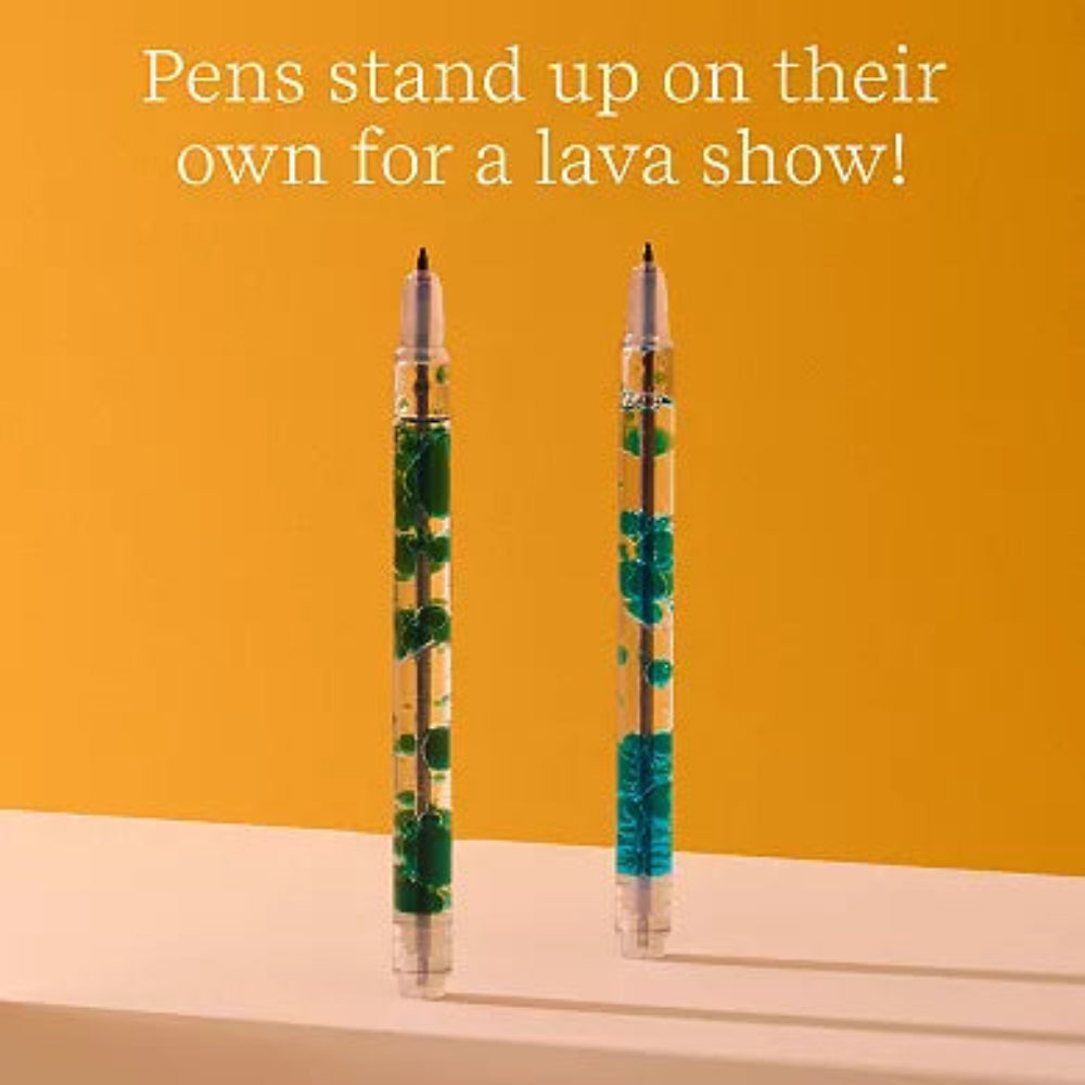LIFELINES , SCENTED LAVA PENS 2PACK - BLUE & GREEN
