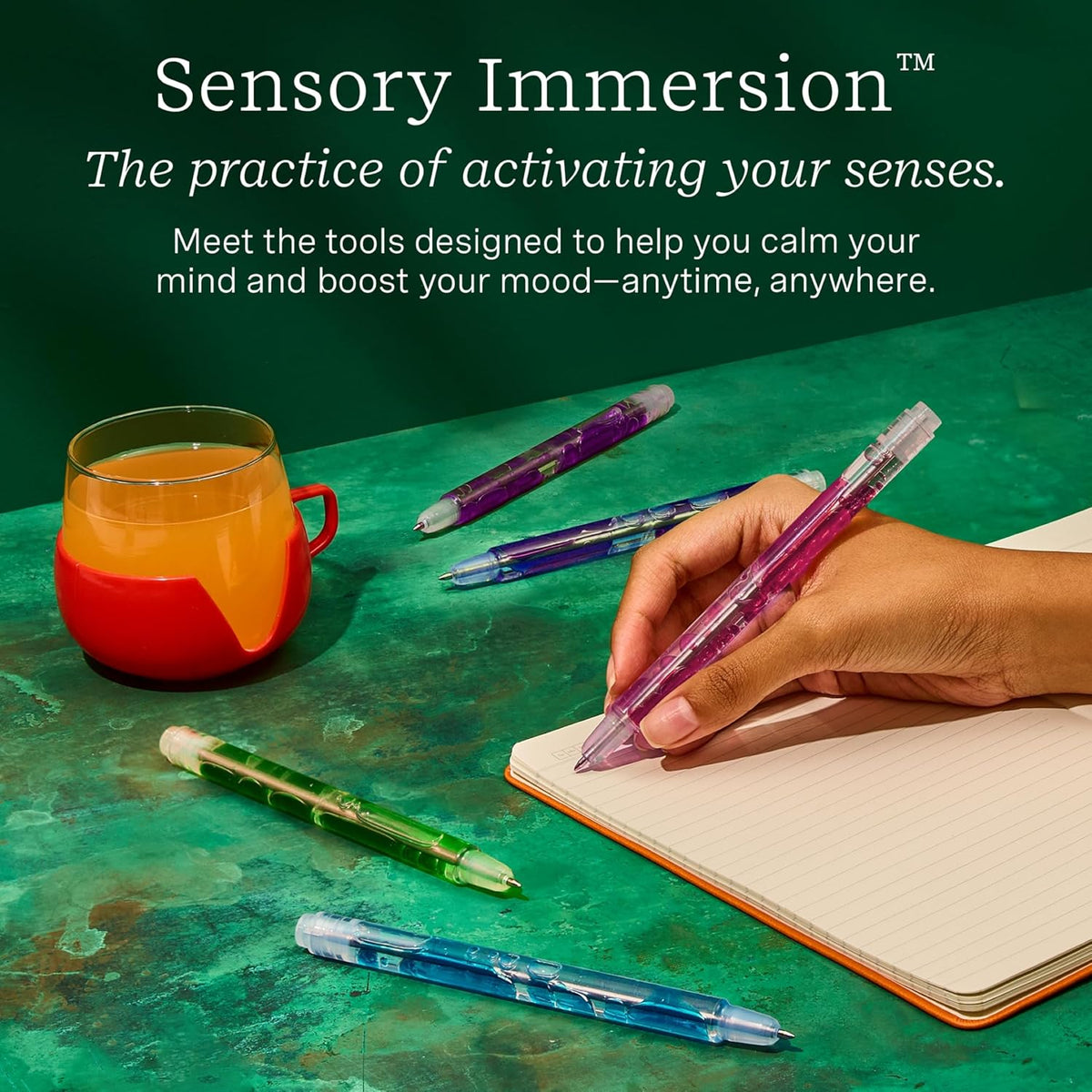 LIFELINES , SCENTED LAVA PENS 5PK BRIGHTS