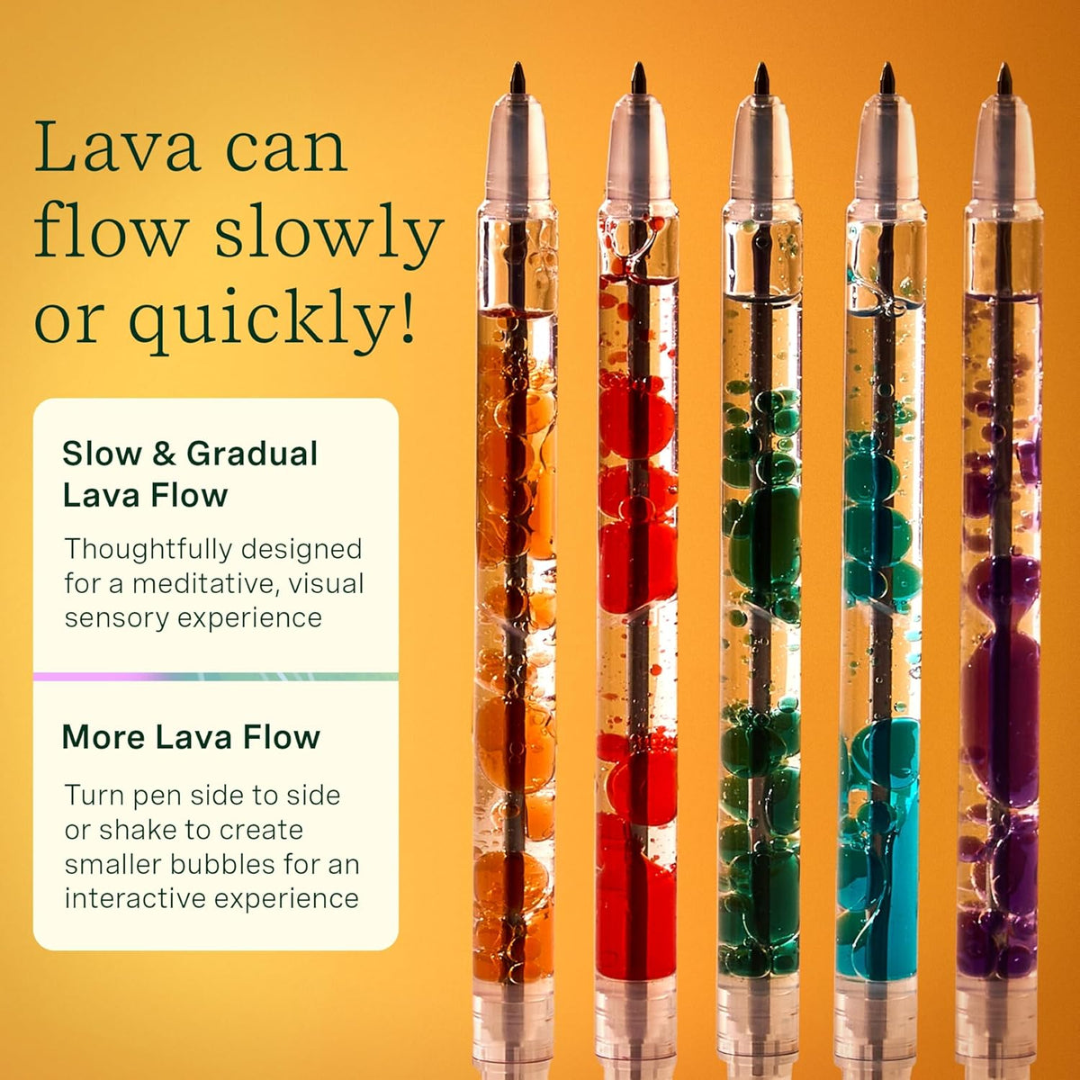 LIFELINES , SCENTED LAVA PENS 5PK CLASSICS