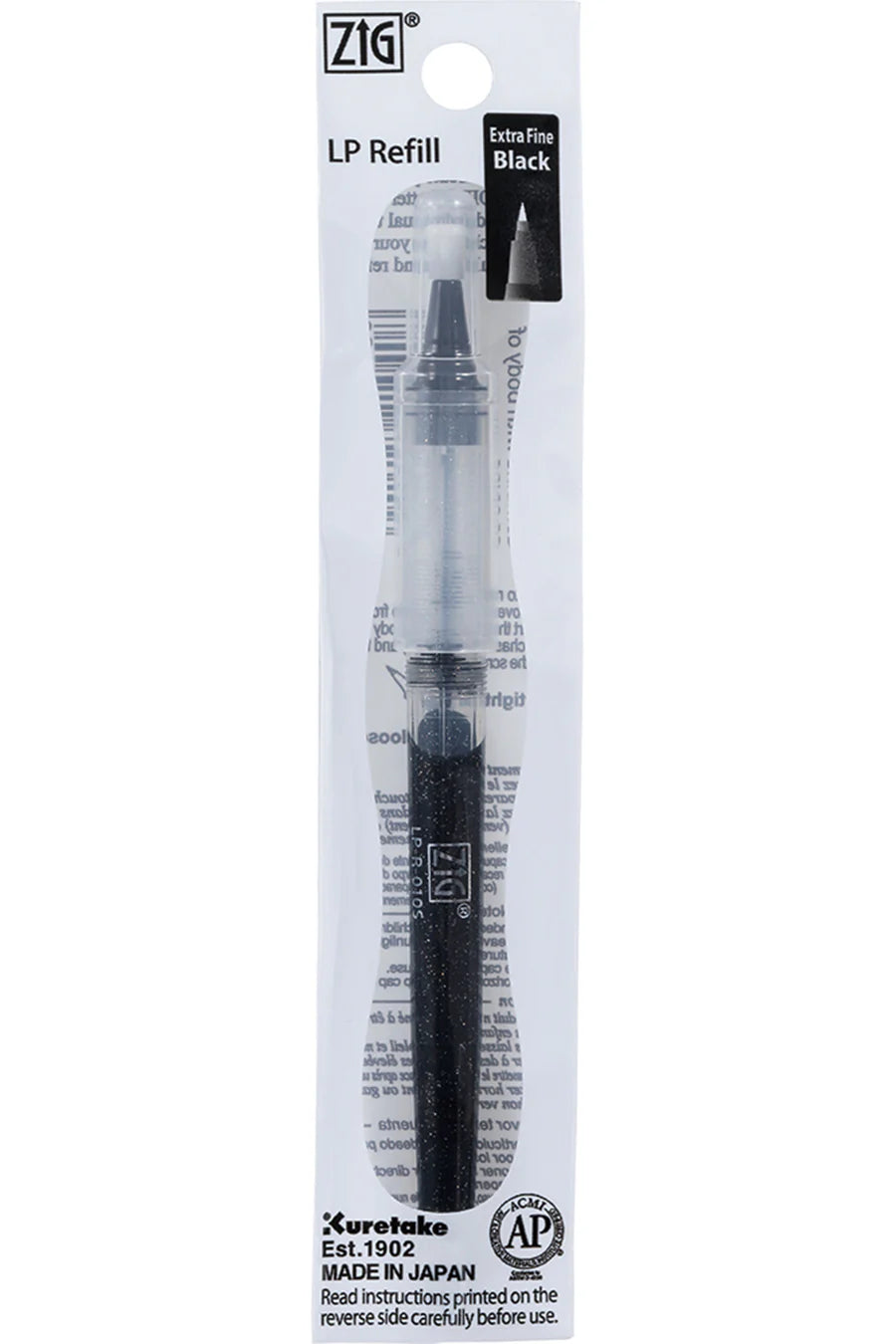 COCOIRO REFILL EXTRA FINE TIP BLACK