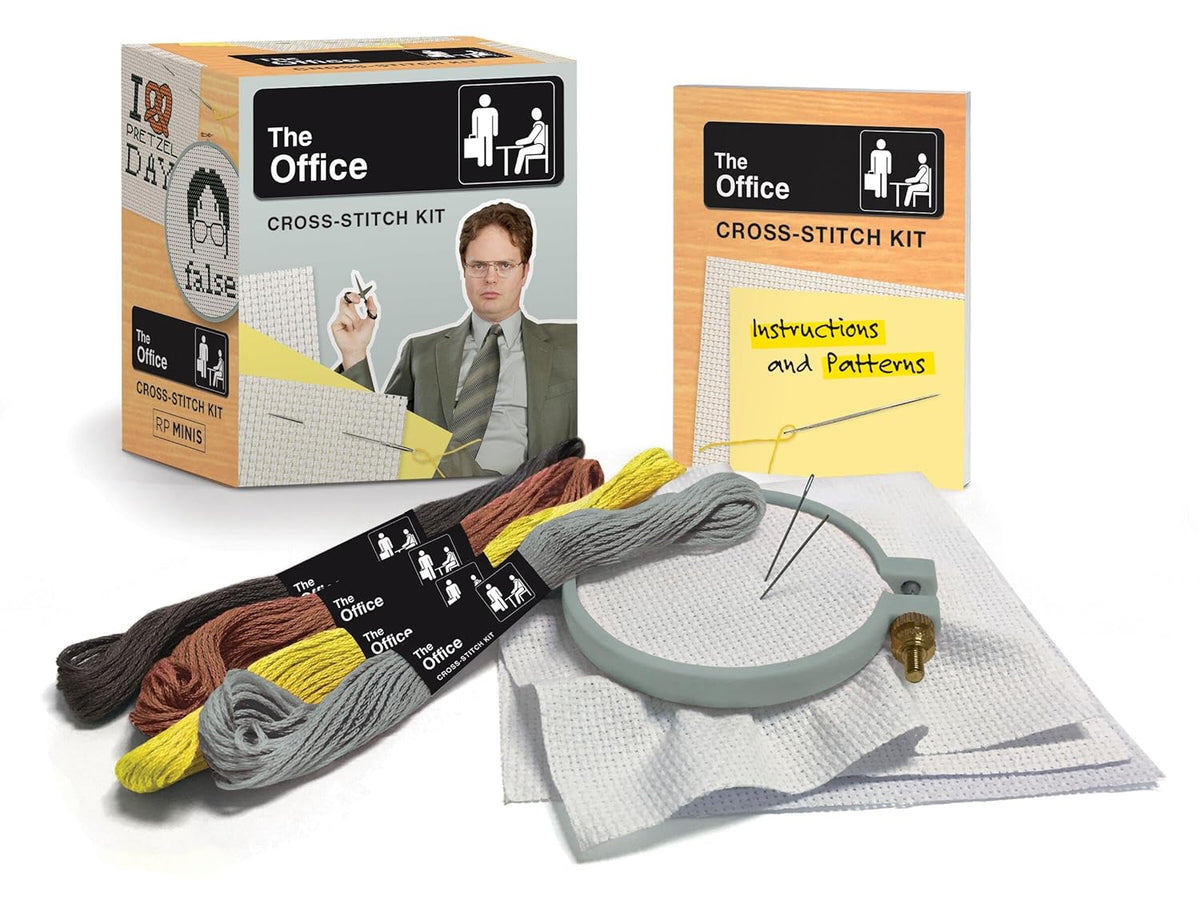MINI THE OFFICE CROSS STITCH KIT