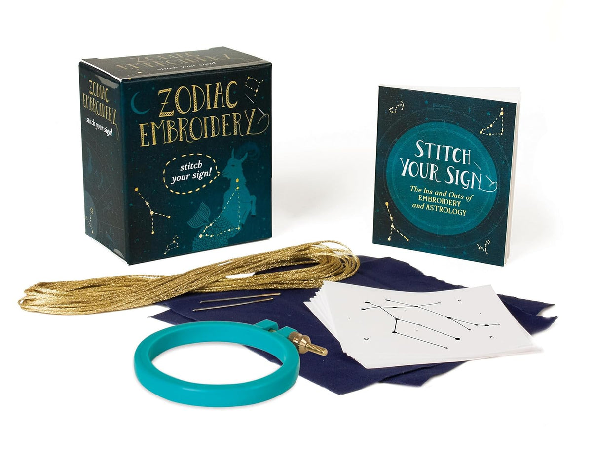 MINI ZODIAC EMBROIDERY KIT