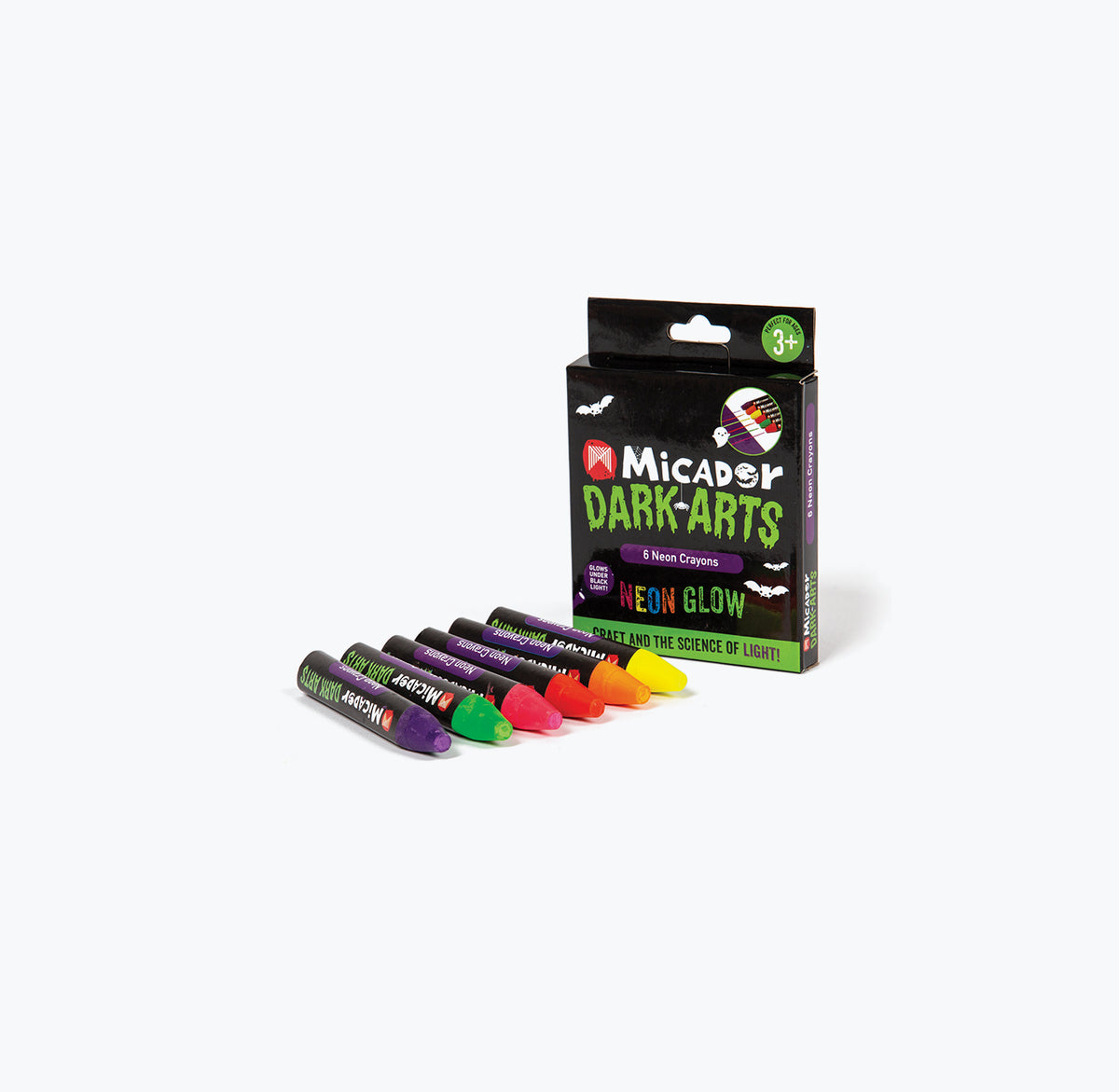 DARK ARTS NEON CRAYONS SET/6