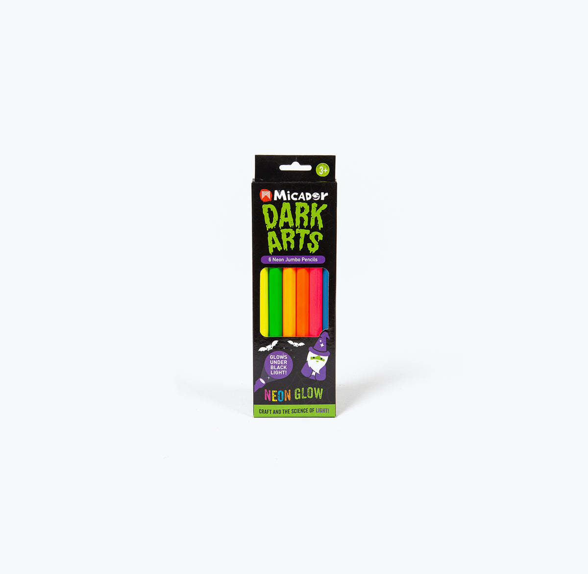 DARK ARTS NEON JUMBO PENCIL SET/6