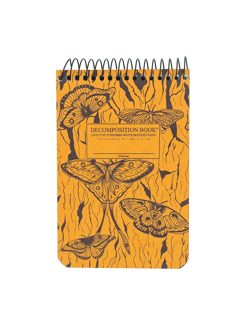 TOPBOUND DECOMPOSITION POCKET BOOK MIDNIGHT MOTHS