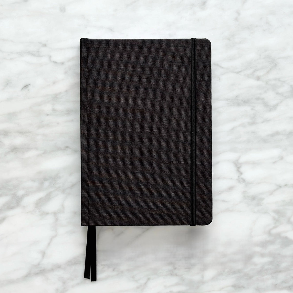 LINEN HARDCOVER DOTTED JOURNAL - ONYX