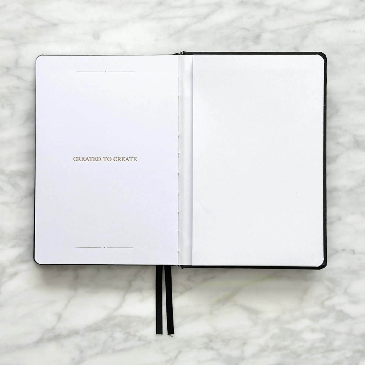 LINEN HARDCOVER DOTTED JOURNAL - ONYX