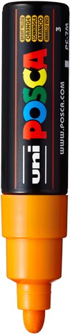 POSCA PAINT MARKER PC-7M BROAD  BRIGHT YELLOW