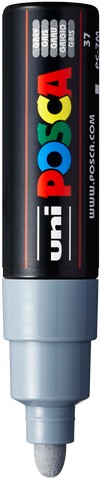 POSCA PAINT MARKER PC-7M BROAD GREY