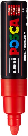 POSCA PAINT MARKER PC-7M BROAD RED