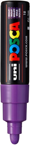 POSCA PAINT MARKER PC-7M BROAD VIOLET