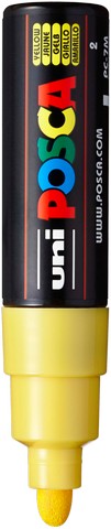 POSCA PAINT MARKER PC-7M BROAD YELLOW