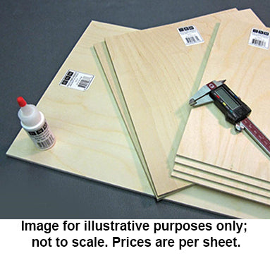 PLYWOOD 12X24X1/8
