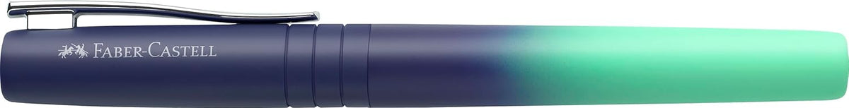 POLY FOUNTAIN PEN, FLOW EDITION - BUZZING BLUE (MEDIUM NIB)