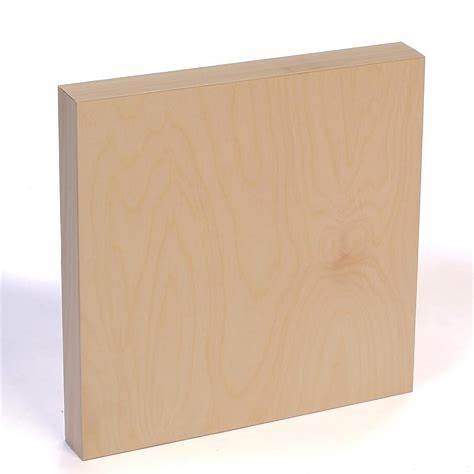 POPLAR CRADLED BIRCH FACED PAINTING PANEL 12 X 12 X 1 5/8&quot;