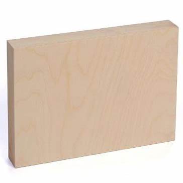 POPLAR CRADLED BIRCH FACED PAINTING PANEL 16 X 16 X 1 5/8&quot;