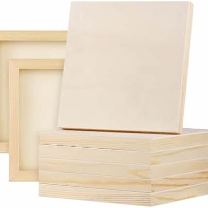 POPLAR CRADLED BIRCH FACED PAINTING PANEL 8 X 8 X 7/8&quot;