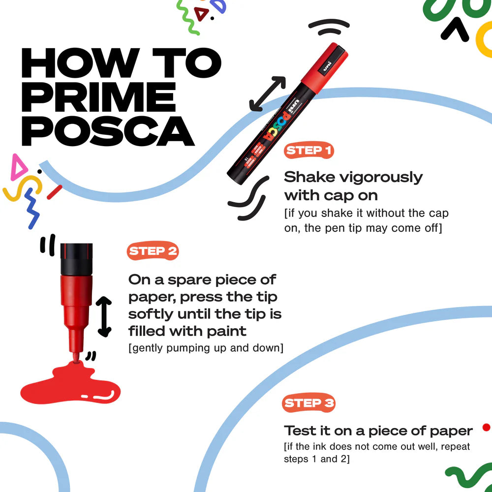 POSCA PAINT MARKER PC-7M BULLET YELLOW