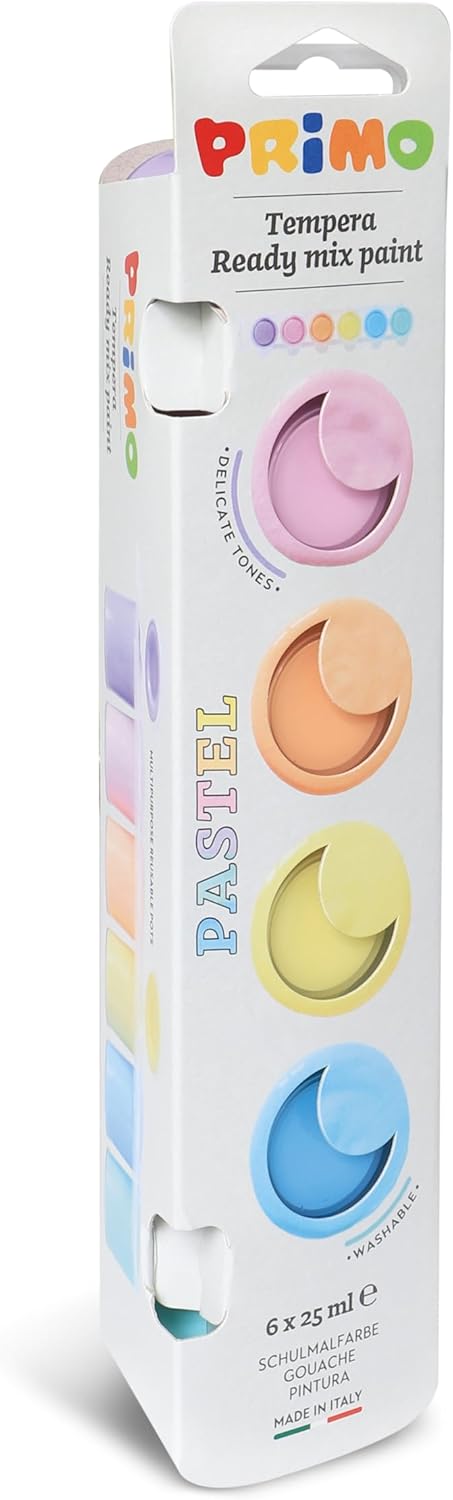 TEMPRA POT 25ML PASTEL SET/6