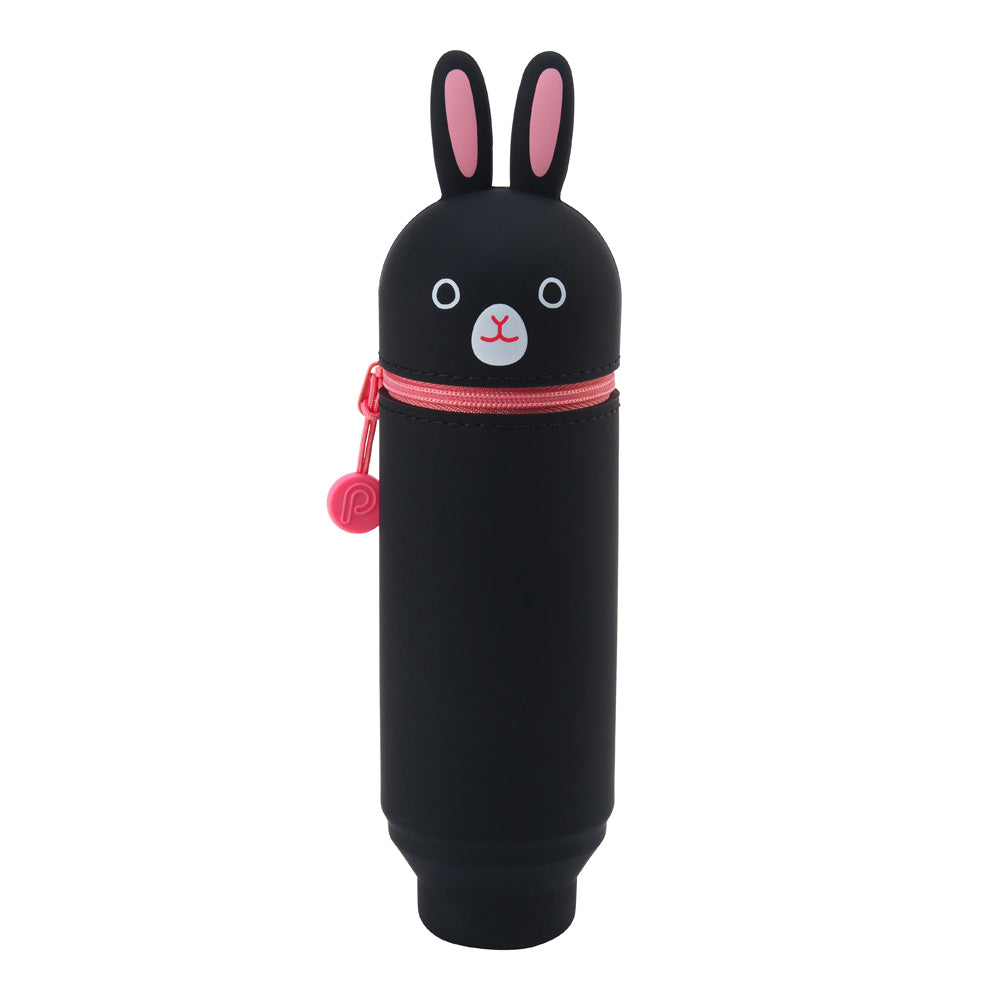 PUNILABO SILICONE PENCIL CASE BLACK RABBIT
