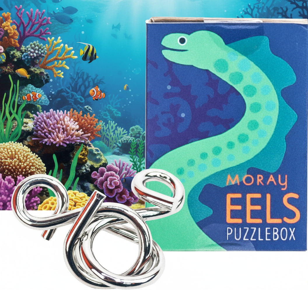 PUZZLEBOX UNDER THE SEA - MORAY EELS