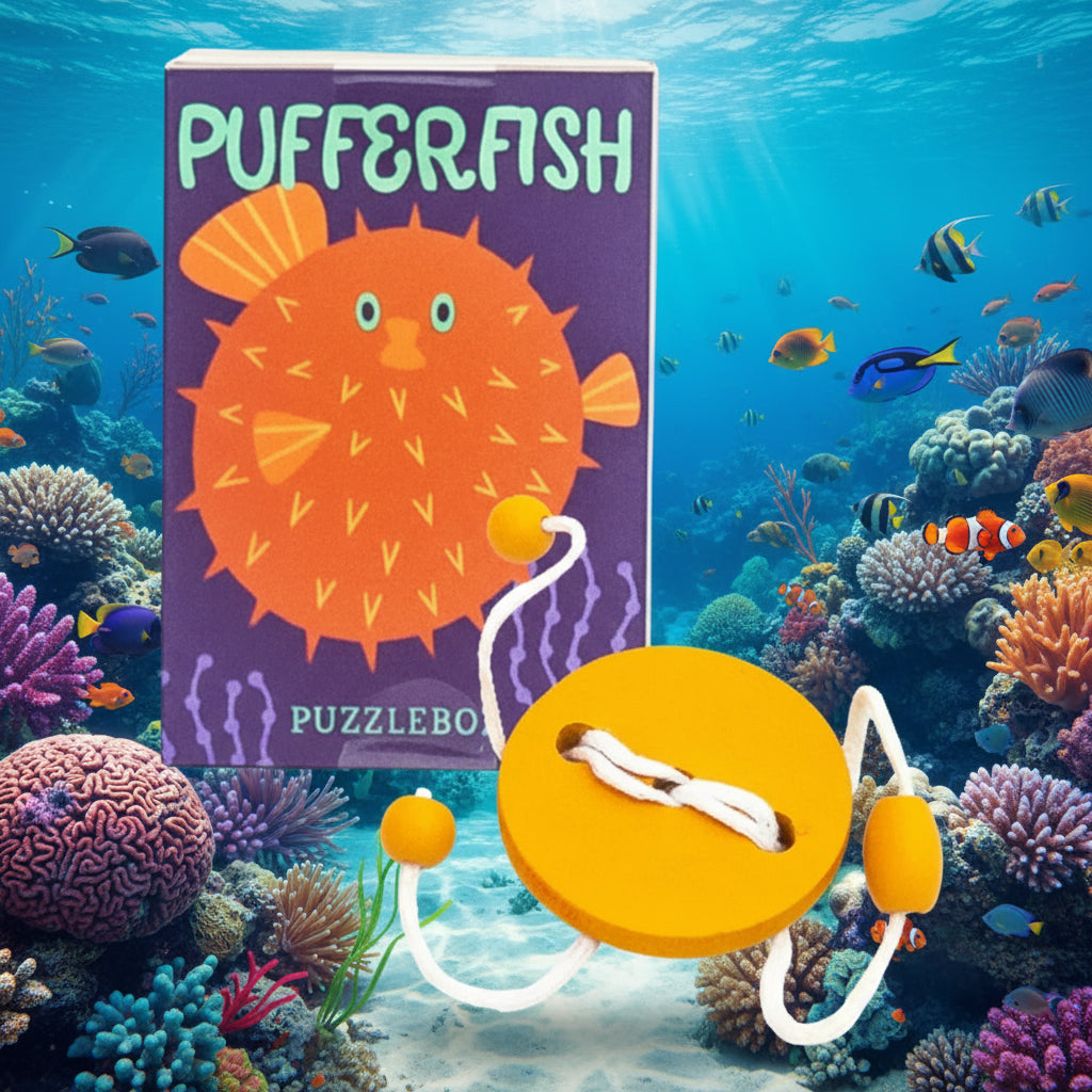 PUZZLEBOX UNDER THE SEA - PUFFERFISH