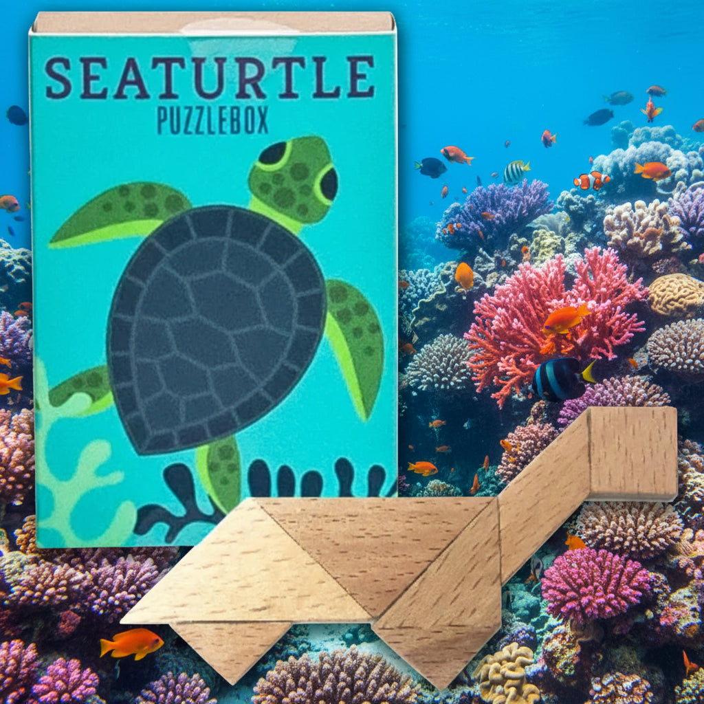 PUZZLEBOX UNDER THE SEA - SEA TURTLE