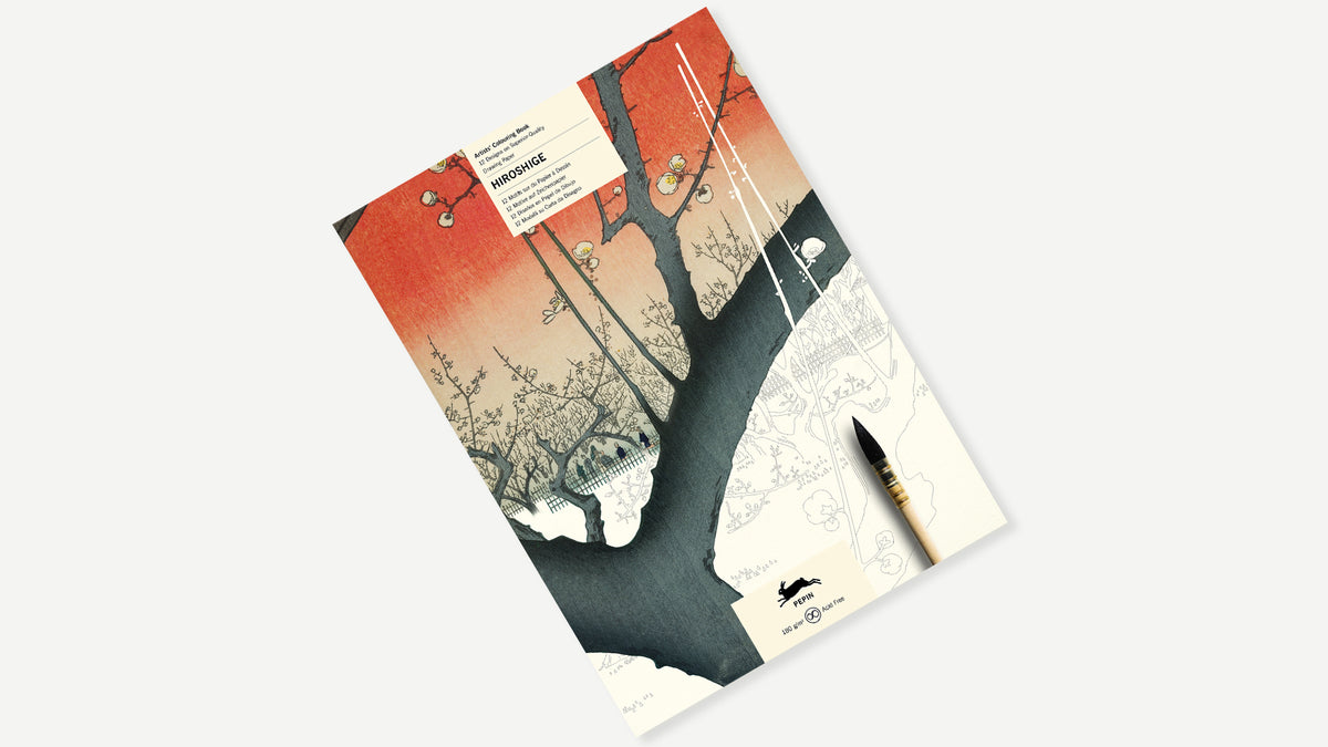 ARTIST'S COLORING BOOK- HIROSHIGE ARTISTS