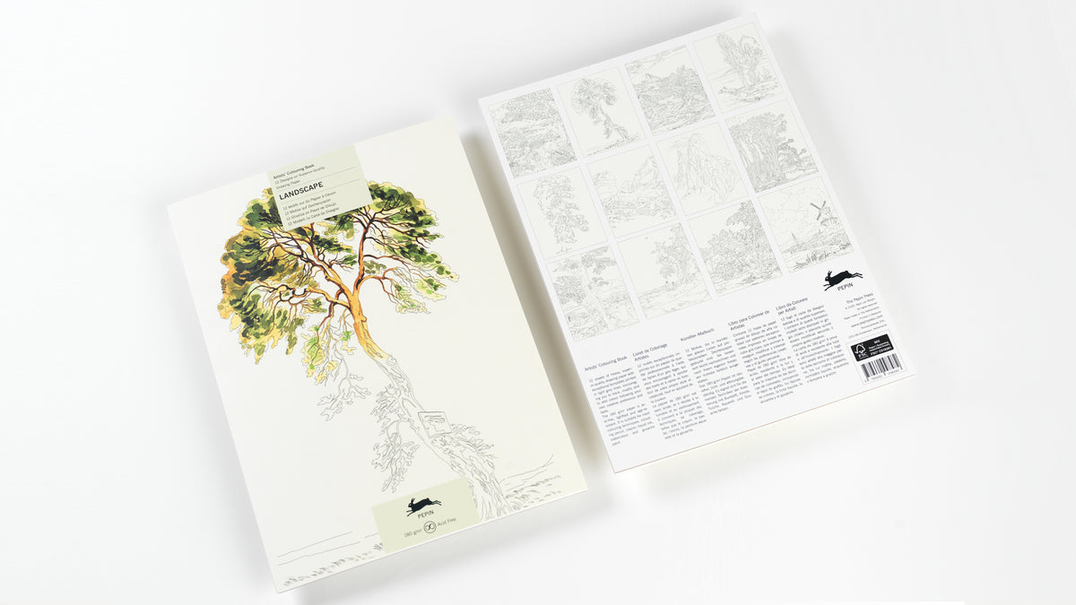 ARTIST'S COLORING BOOK- LANDSCAPE ARTISTS