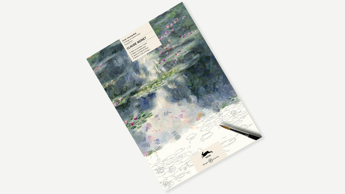 ARTIST'S COLORING BOOK- CLAUDE MONET