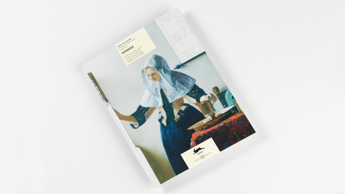 ARTIST'S COLORING BOOK- VERMEER