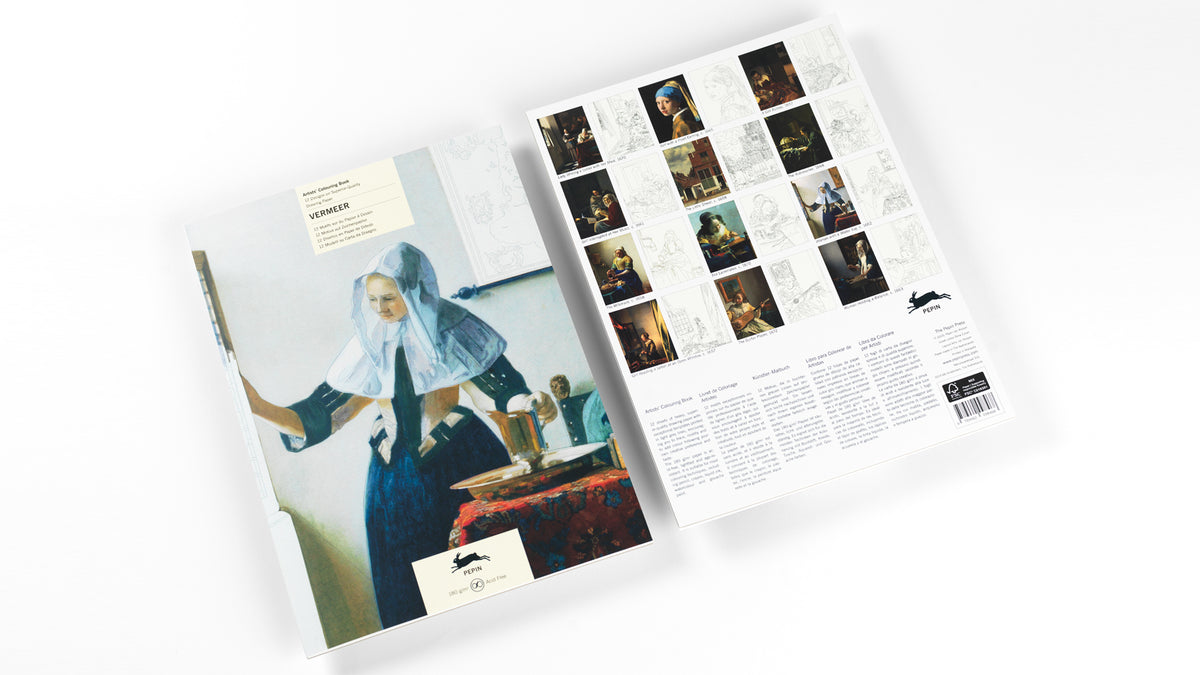 ARTIST'S COLORING BOOK- VERMEER