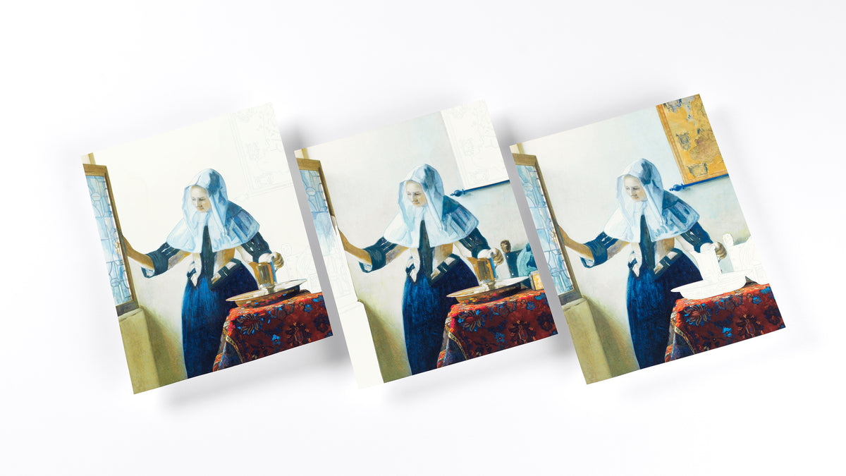 ARTIST'S COLORING BOOK- VERMEER