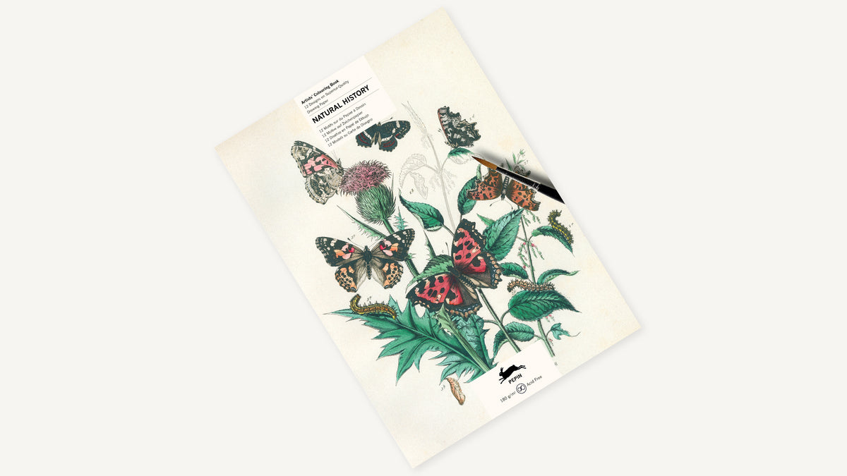 ARTIST'S COLORING BOOK- NATURAL HISTORY ARTISTS