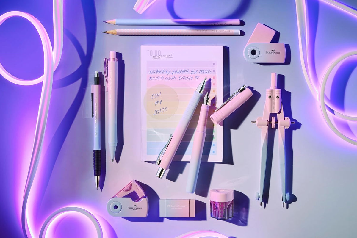 POLY FOUNTAIN PEN FLOW EDITION - BLUSHING SKY (MEDIUM NIB)