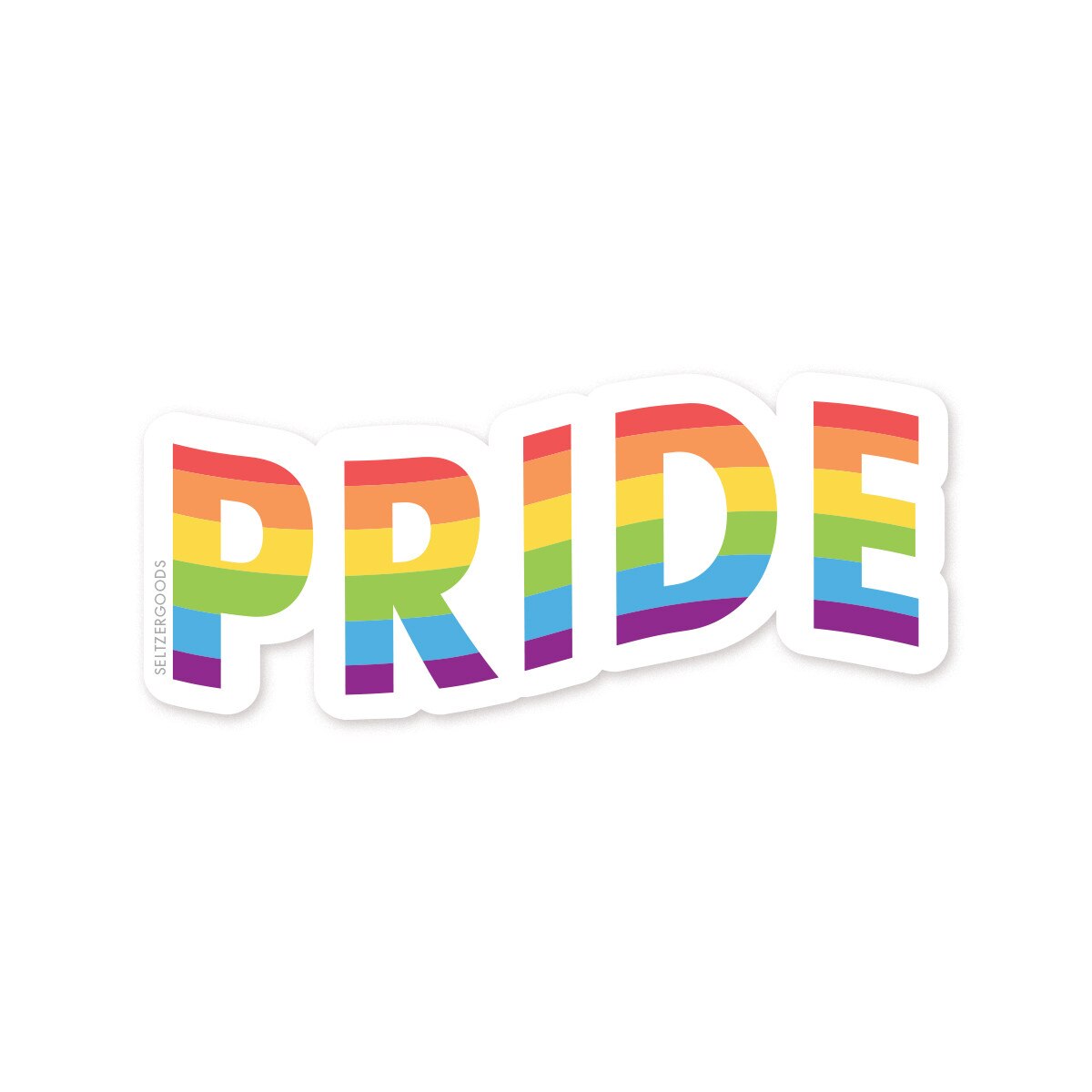MATTE STICKERS - PRIDE WAVING