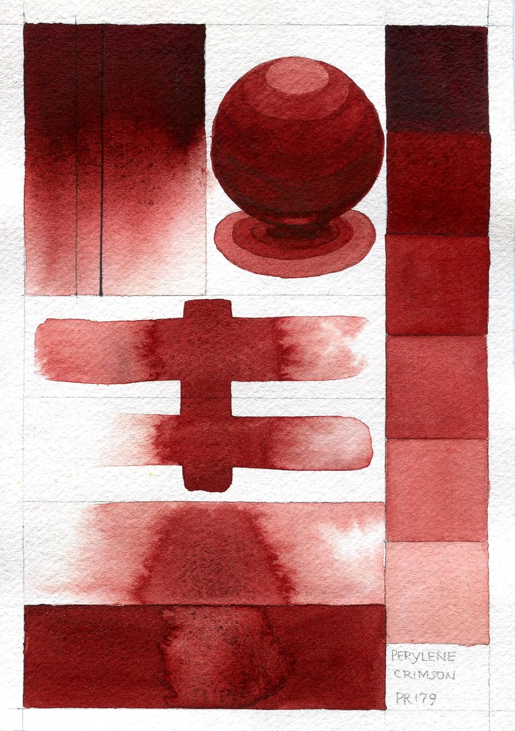 QOR 11 ML TUBE PERYLENE CRIMSON