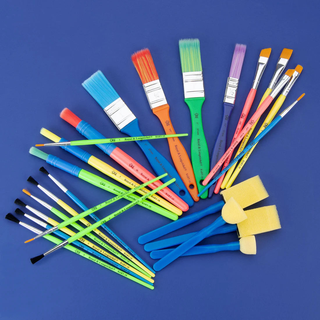 CRAFT BRUSHES - 25PC - MIXED MEDIA ASSORTMENT