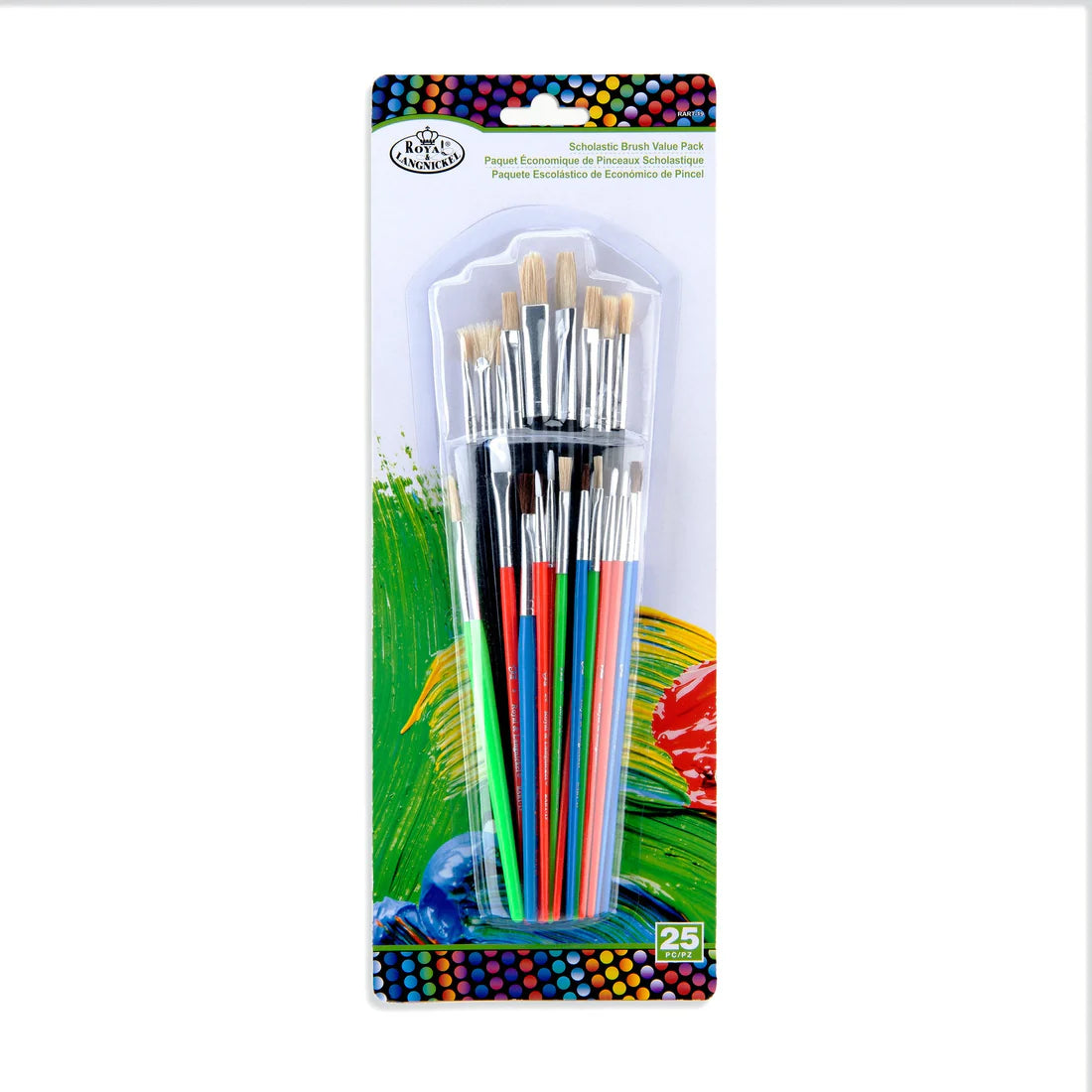 SCHOLASTIC BRUSH SET - 25PC