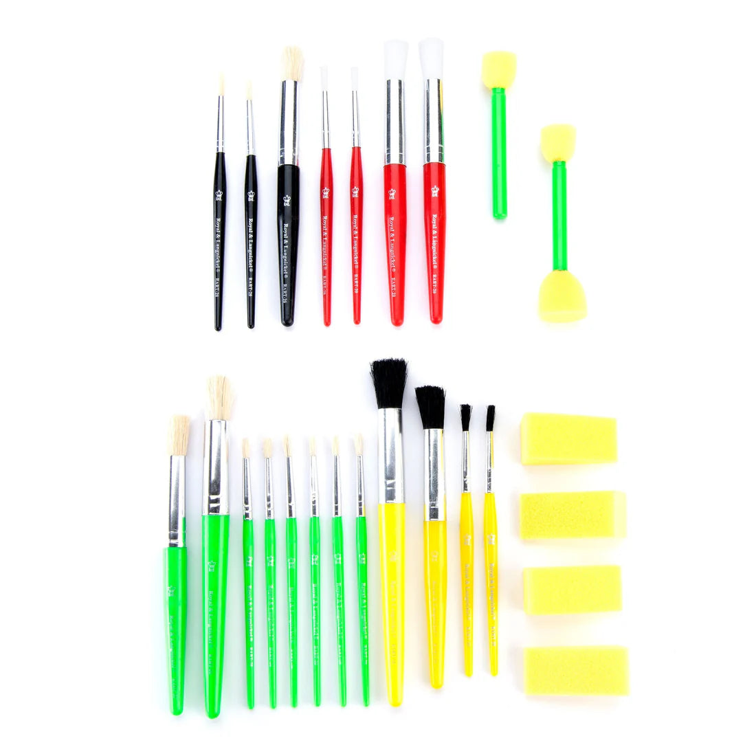 25 PC STENCIL BRUSH VALUE PACK