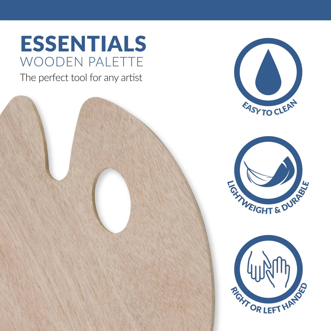 2 PIECE PAINT PALETTE SET
