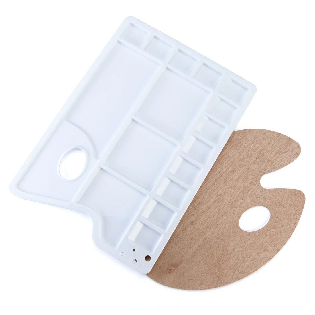 2 PIECE PAINT PALETTE SET