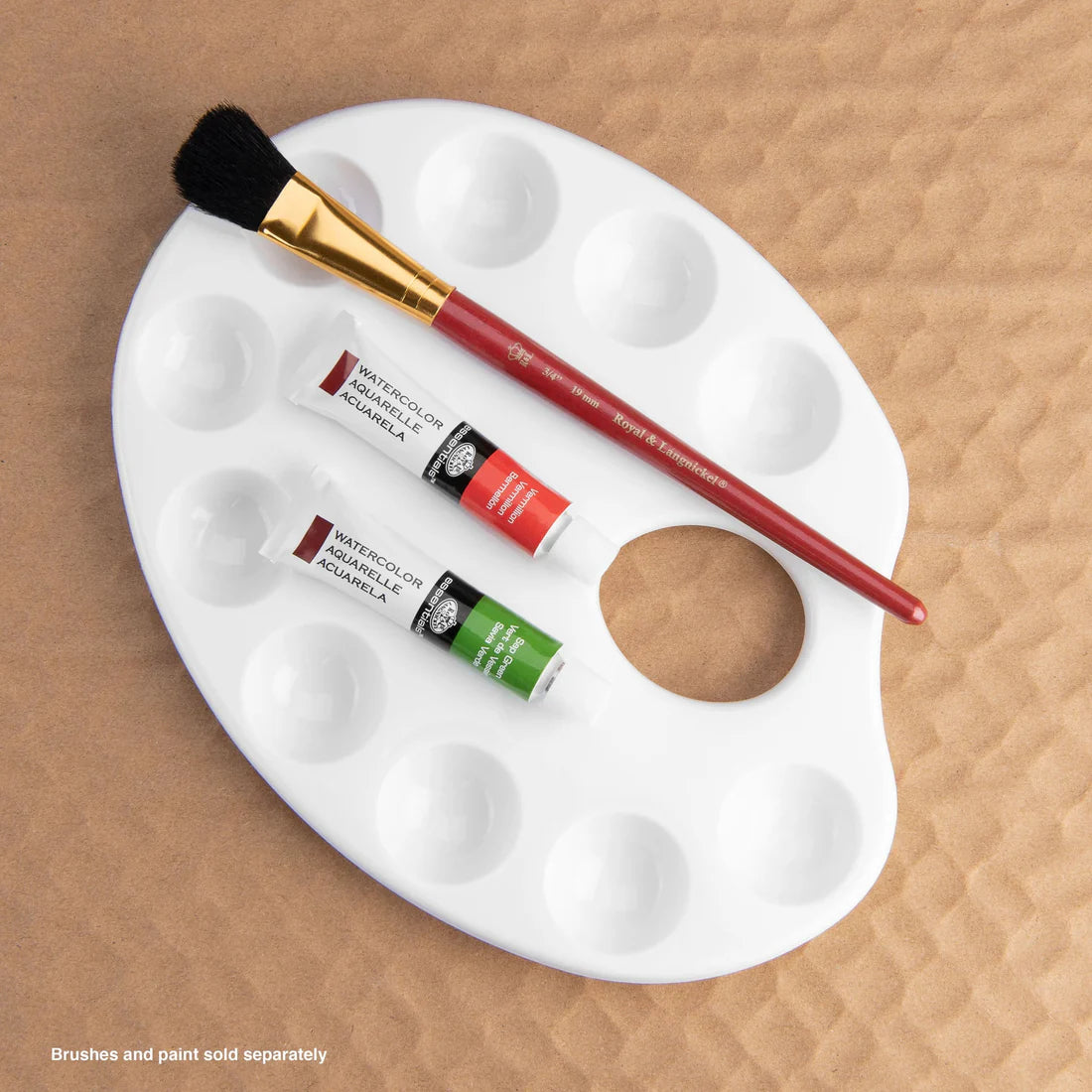 PALETTE OVAL 10 WELL PKGD