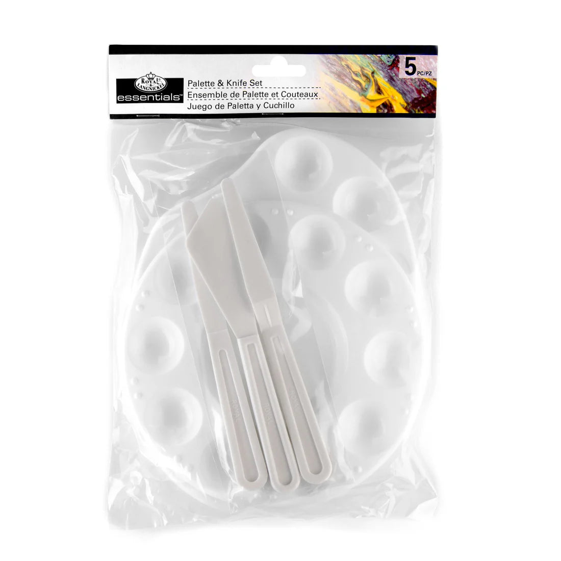 5 PC PALETTE &amp; KNIFE SET